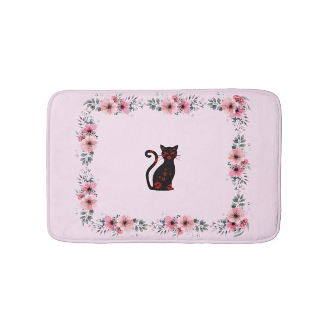 French:Bonne Soiree Bath Mat (Front)