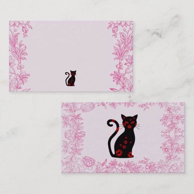 French:Bonne Soiree Business Card (Front/Back)