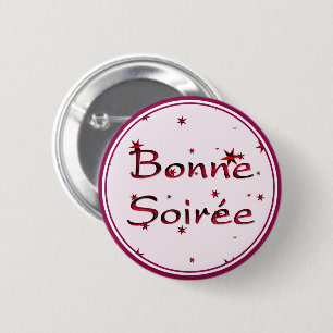 French:Bonne Soiree Button
