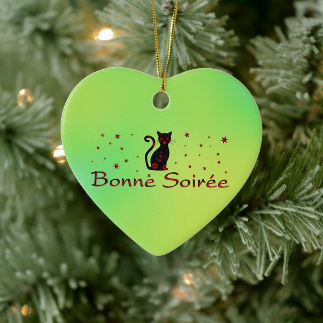 French:Bonne Soiree Ceramic Tree Decoration (Tree)