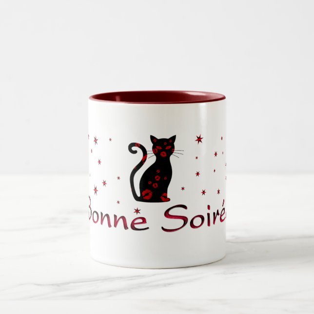 French:Bonne Soiree Coffee Mug (Center)