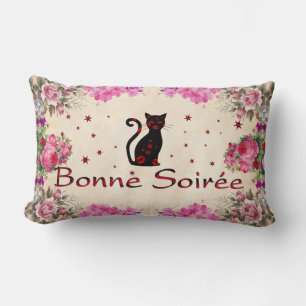 French:Bonne Soiree Lumbar Cushion