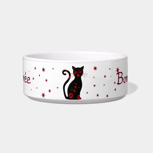 French:Bonne Soiree Pet Bowl (Front)