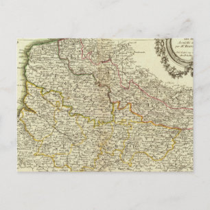 French Boundaries Postcard