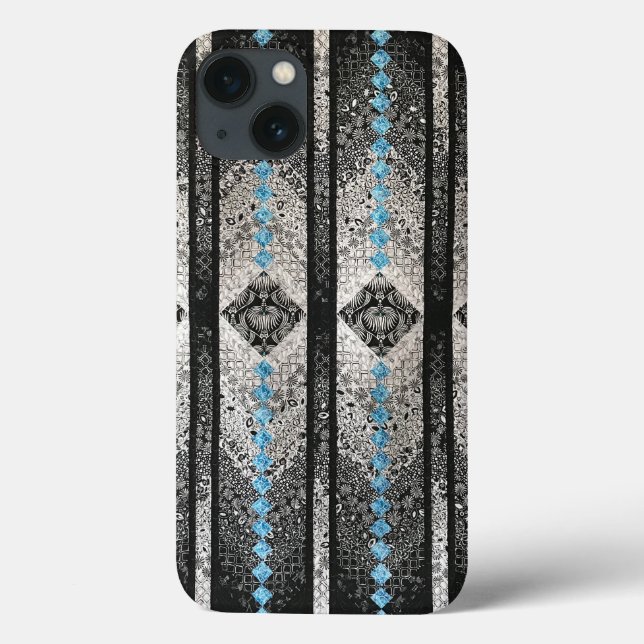 French Braid Quilt Case-Mate Phone Case (Back)