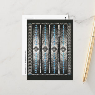French Braid Quilt Postcard