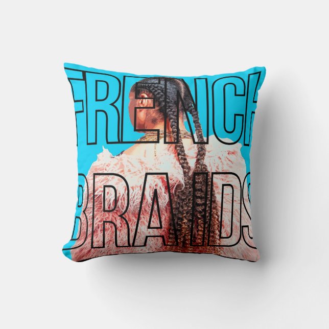 French Braids pillow (Front)