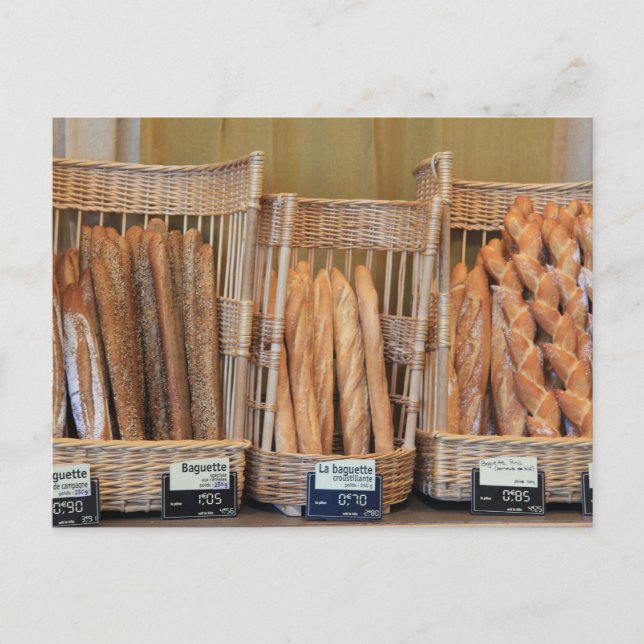 French bread by ProvenceProvence Postcard (Front)