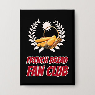 French Bread Fan Club Funny Foodie Humour