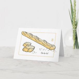 French Bread "Oo-la-la...!" Card