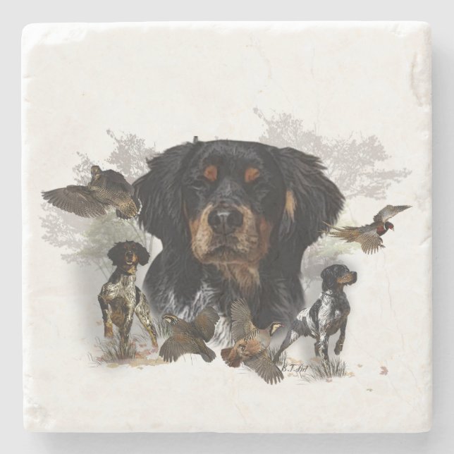 French Brittany , Art     Stone Coaster (Front)