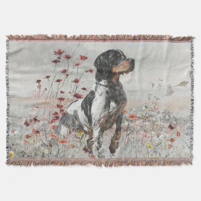 French Brittany , Art     Throw Blanket (Front)