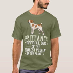 French Brittany Spaniel Gift Puppies Owner Lover T-Shirt