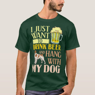 French Brittany Spaniel Puppies Owner Lover T-Shirt