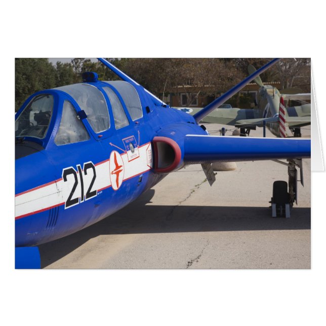 French Built Fouga Magister trainer (Front Horizontal)
