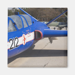 French Built Fouga Magister trainer Magnet
