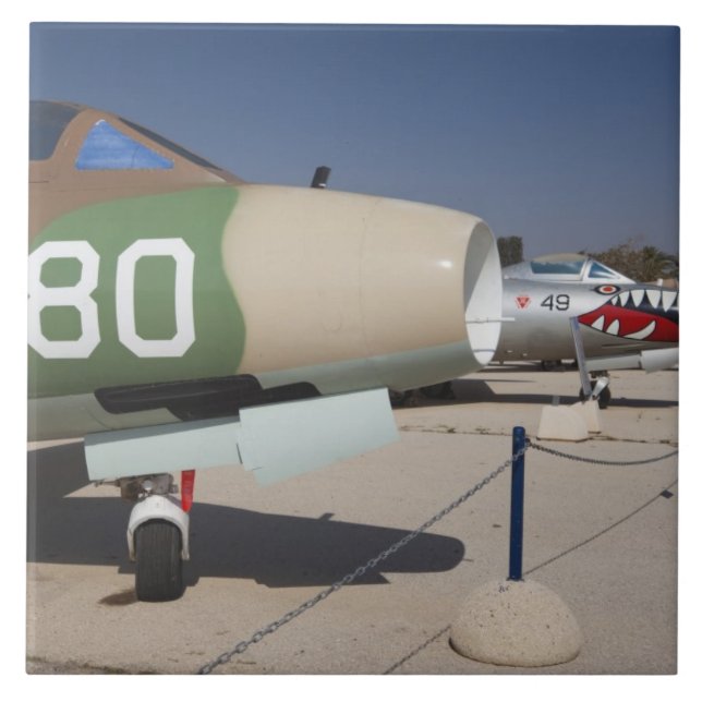 French-built Mystere fighter Tile (Front)