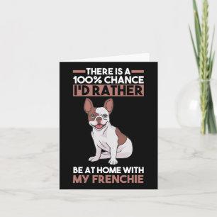 French Bulldog 1 Card