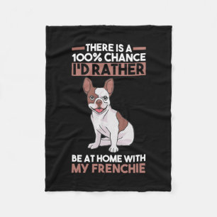 French Bulldog 1 Fleece Blanket