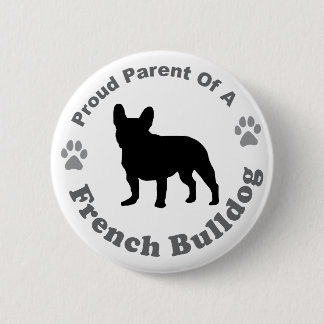 French Bulldog 6 Cm Round Badge