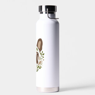 French Bulldog Art Water Bottle