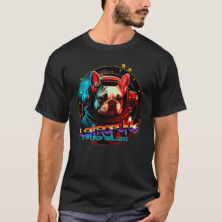 French Bulldog Astronaut T-Shirt