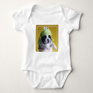 French Bulldog Baby Bodysuit