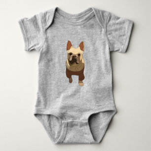 French Bulldog Baby Bodysuit