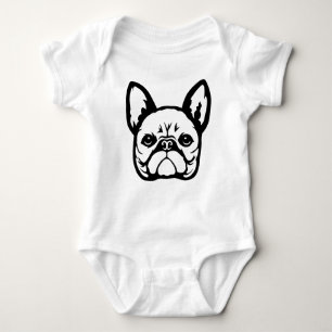 French Bulldog Baby Bodysuit