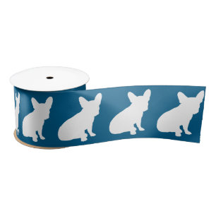 French Bulldog Baby Shower Frenchie Frenchy Satin Ribbon