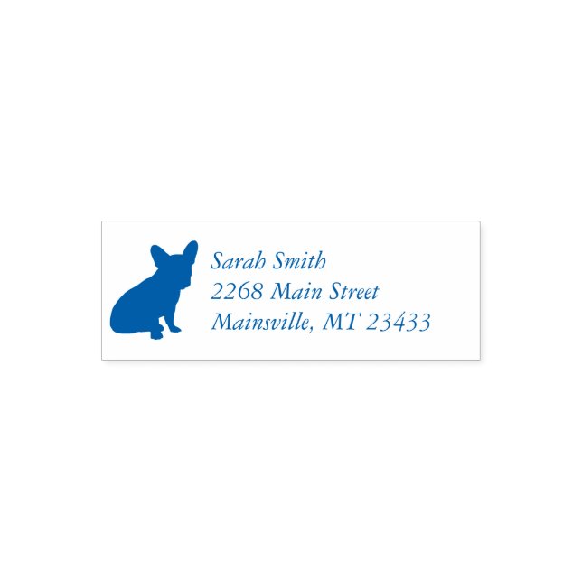 French Bulldog Baby Shower Frenchie Frenchy Self-inking Stamp (Design)