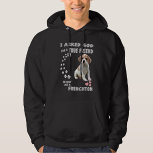 French Bulldog Beagle Mix Dog Mum Dad Costume Cute Hoodie