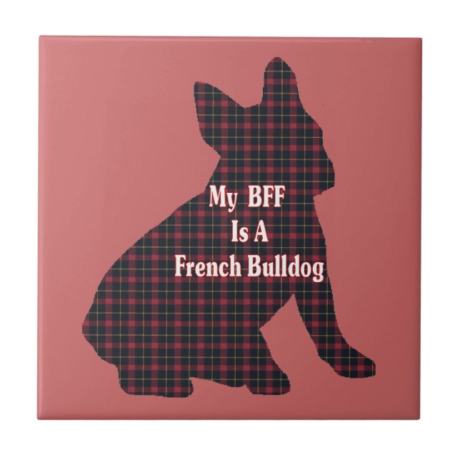 French Bulldog BFF Tile (Front)