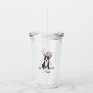 French Bulldog Birthday Acrylic Tumbler