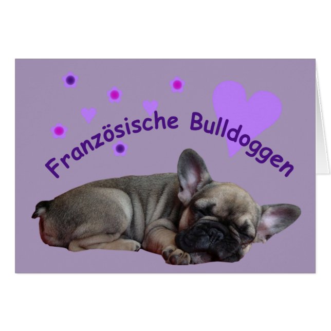 French Bulldog Birthday French Bulldog (Front Horizontal)