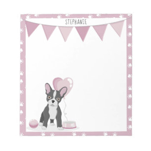 French Bulldog Birthday Notepad