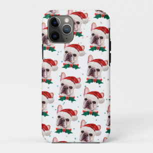 French Bulldog Breed Christmas Dog Pattern Case-Mate iPhone Case