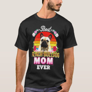 French Bulldog Bulldog Floral T-Shirt
