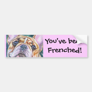 French Bulldog Bumper Sticker