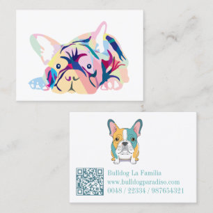 French Bulldog Business Card