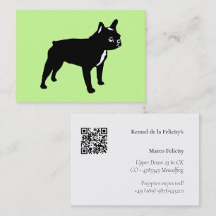 French Bulldog Business Card