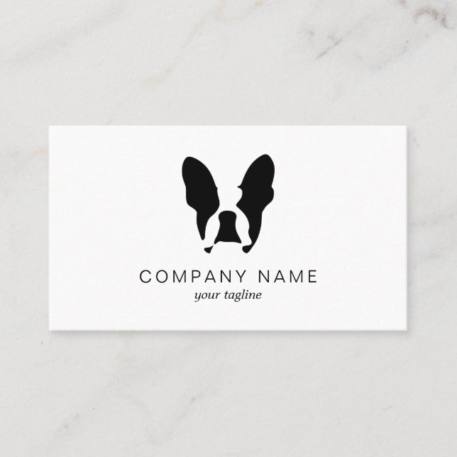 French Bulldog Business Card (Front)