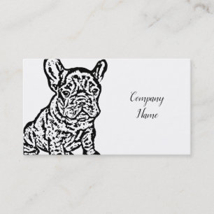 French Bulldog business cards