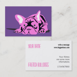 French Bulldog Businesscards Business Card