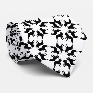 French Bulldog bw Tie