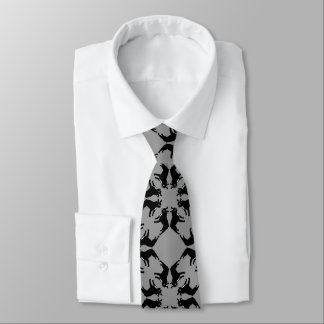 French Bulldog bw Tie