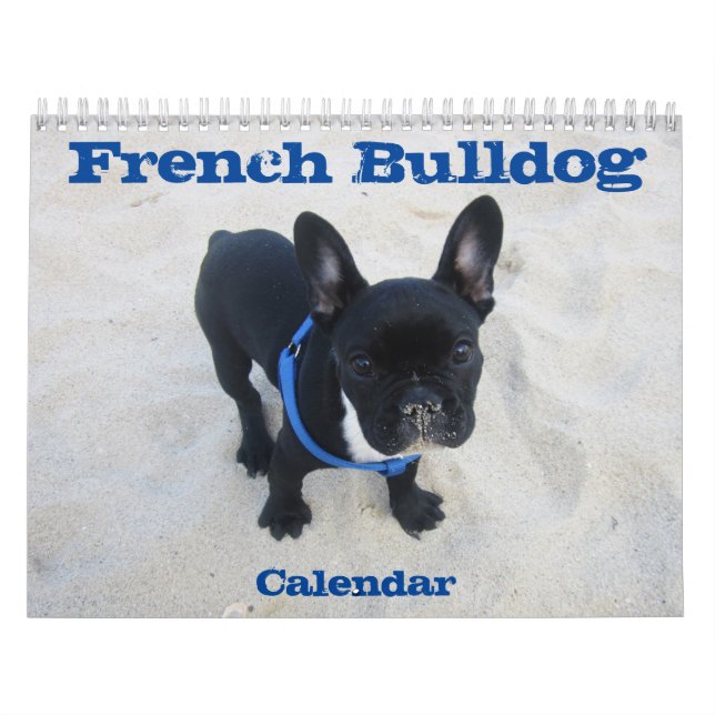 French Bulldog Calendar 2026 Design It (Cover)