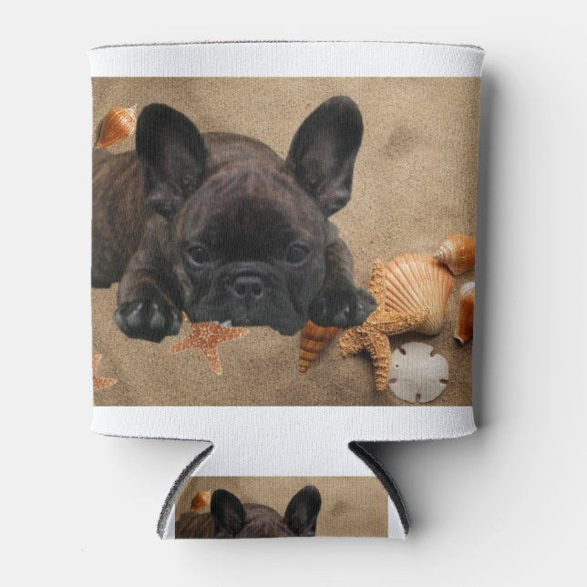 French Bulldog Can Cooler (Front)