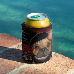 FRENCH BULLDOG CAN COOLER