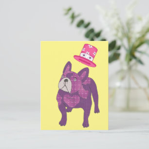 French Bulldog Card